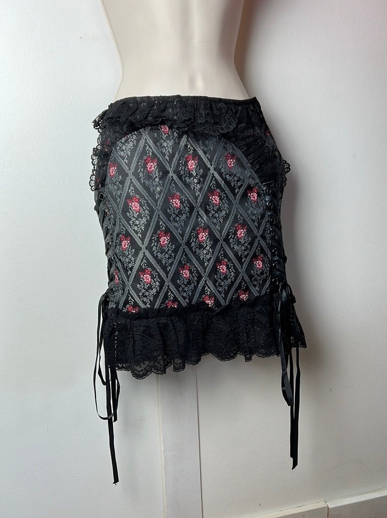 Lip Service Dangerous Liasons Midi Skirt S (Deadstock)