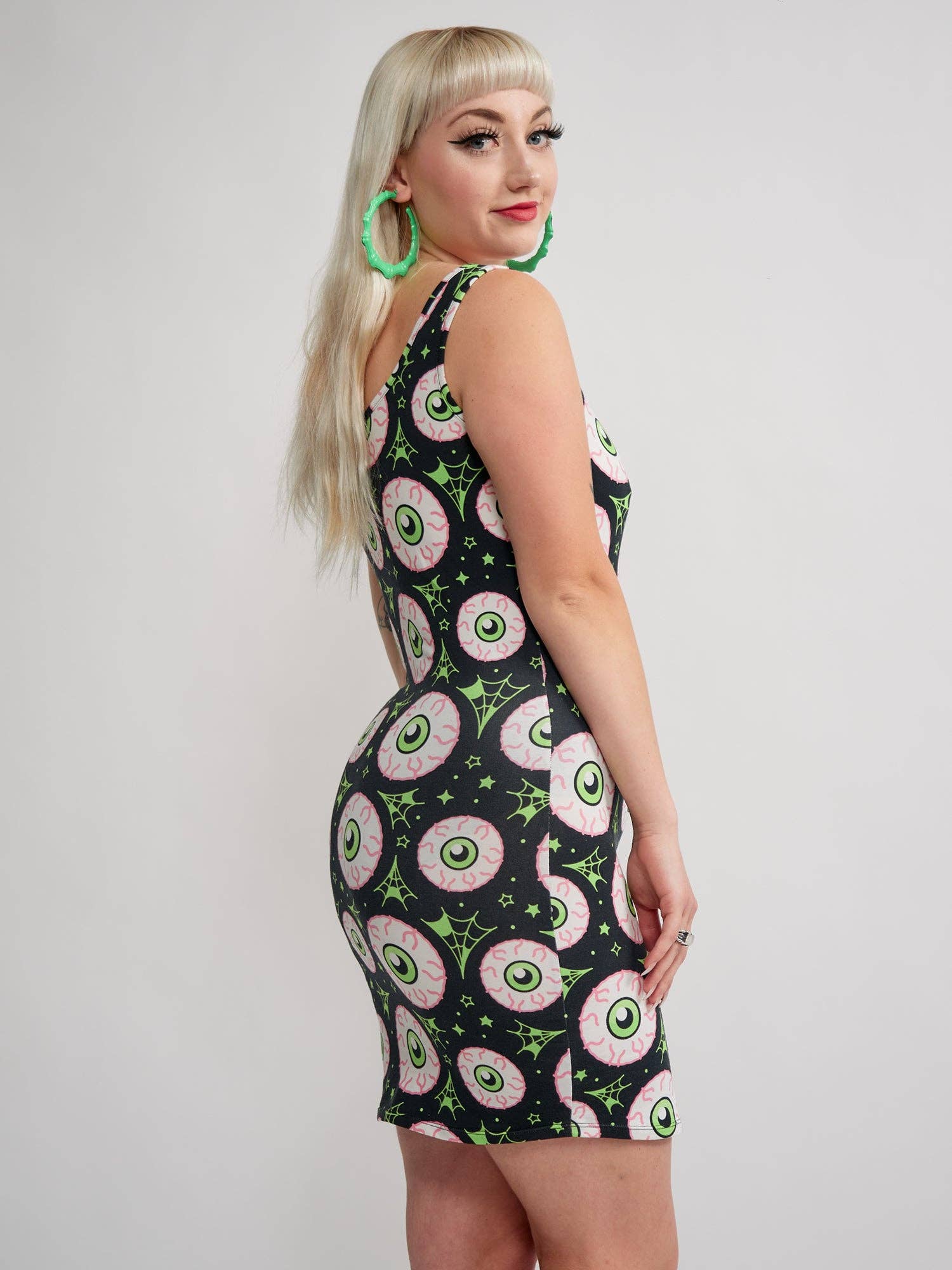 Jeepers Peepers Eyeball Tank Dress