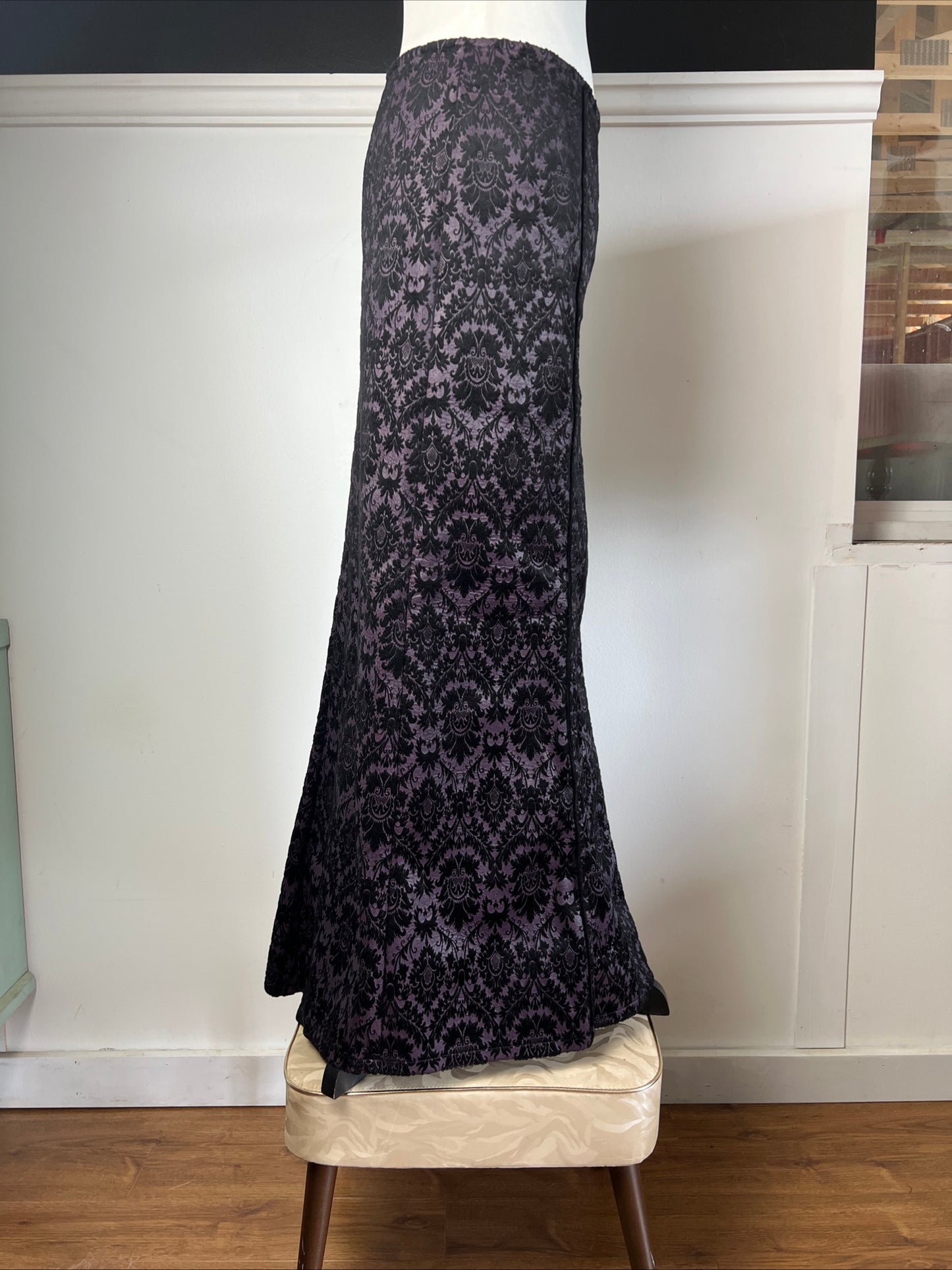 Lip Service Y2K Quoth The Raven Long Skirt Vintage Pre-Loved