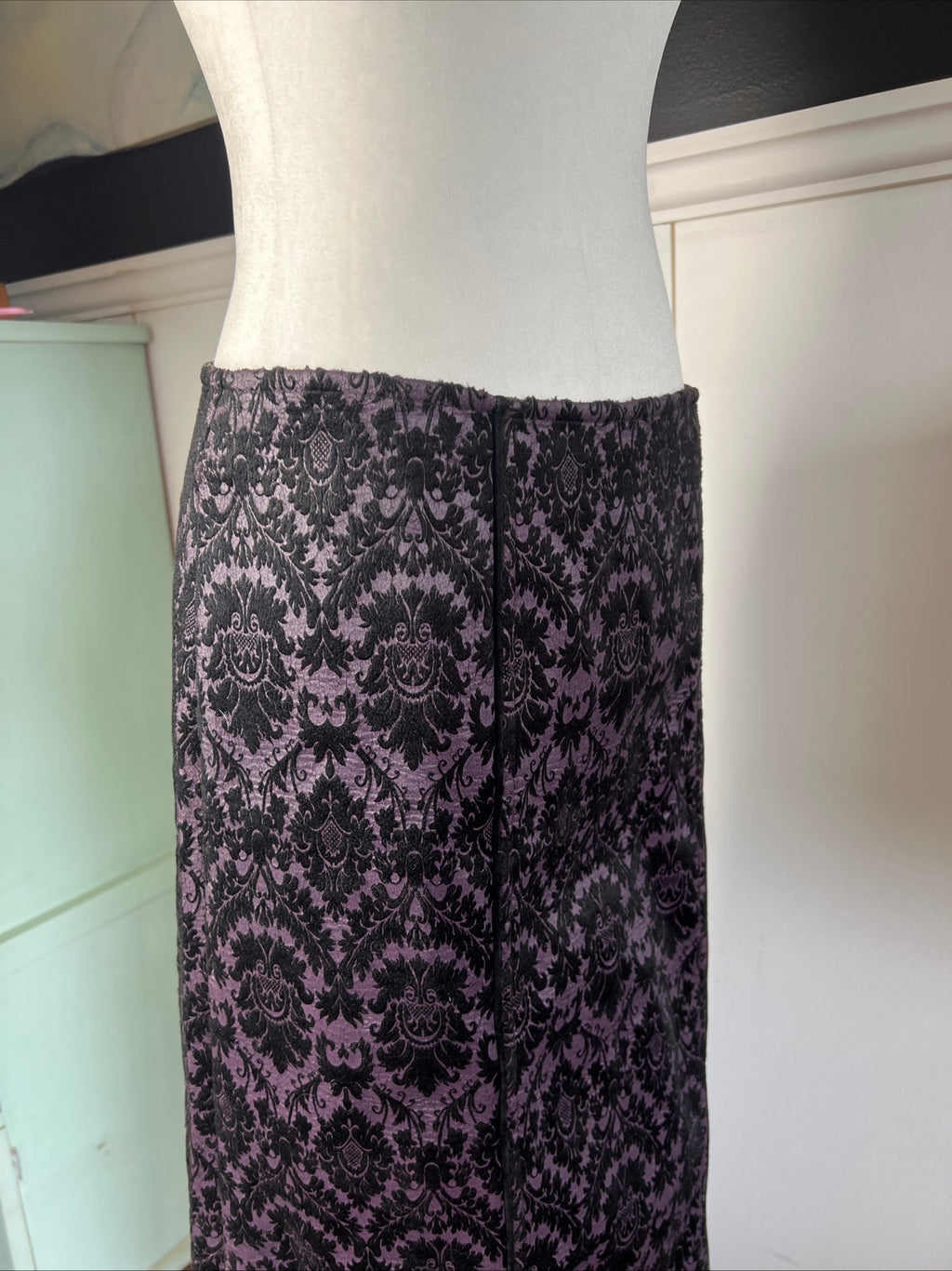 Lip Service Y2K Quoth The Raven Long Skirt Vintage Pre-Loved