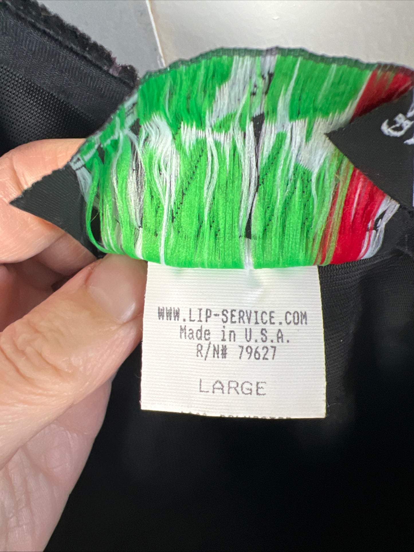 Lip Service Y2K Quoth The Raven Long Skirt Vintage Pre-Loved