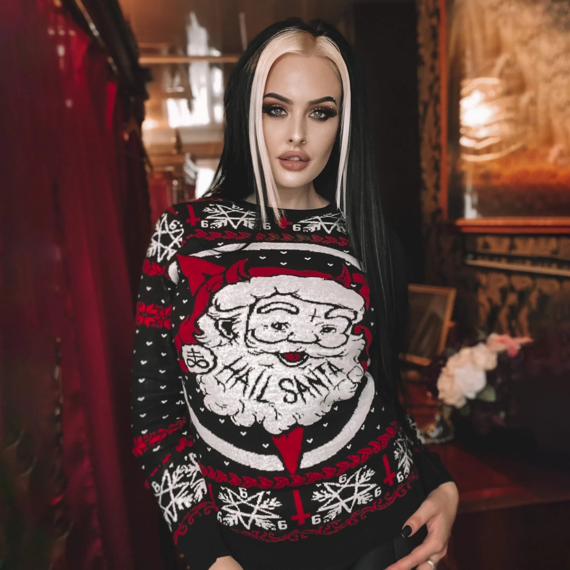 Hail Santa Knit Sweater