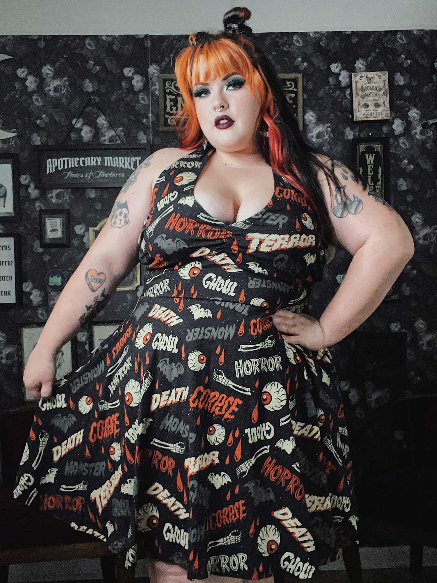 creepy-horror-skater-halter-dress-plus-alt
