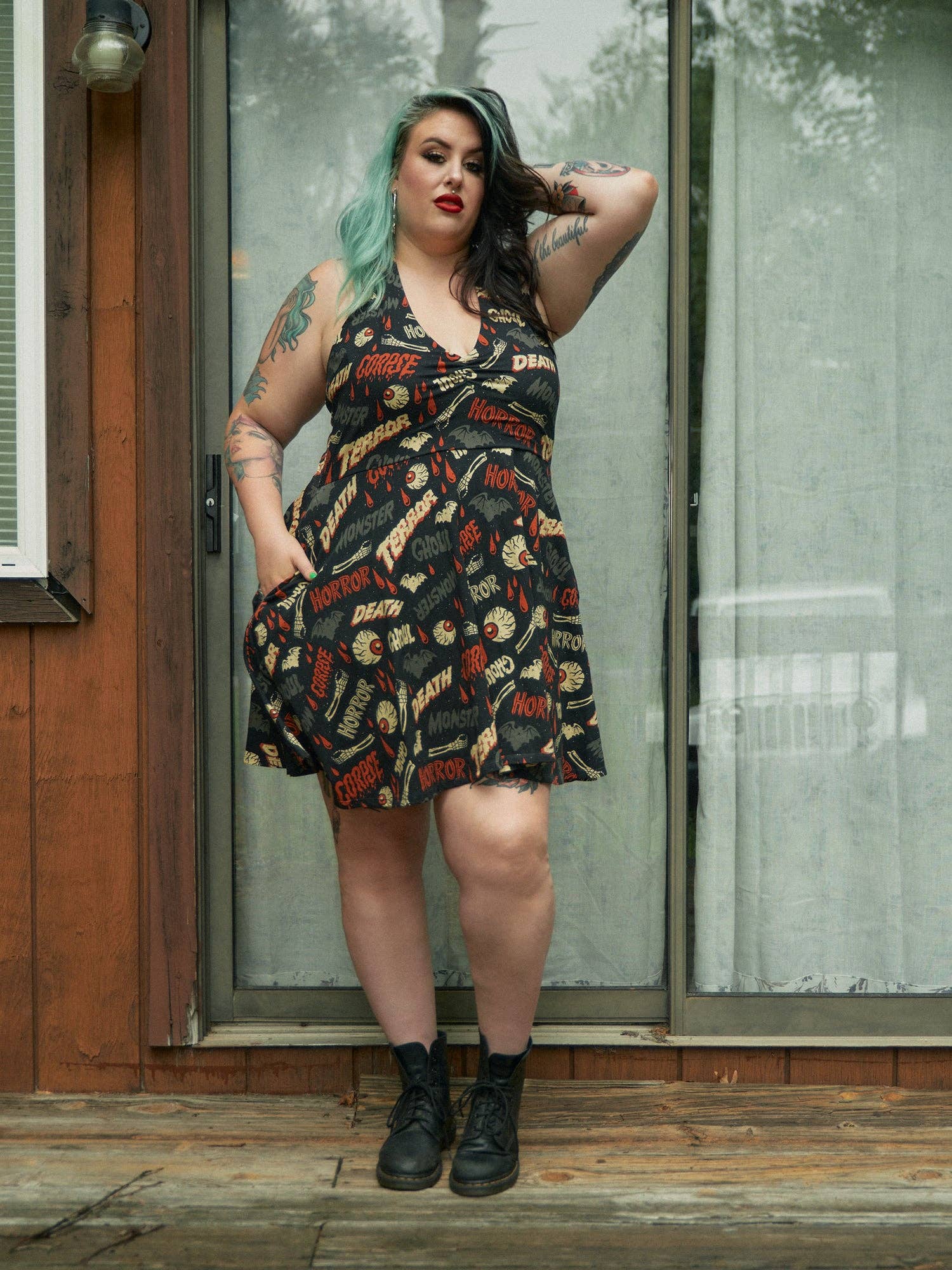 creepy-horror-skater-halter-dress-plus-alt2
