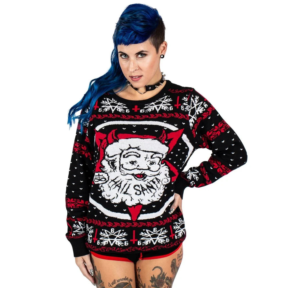 Hail Santa Knit Sweater