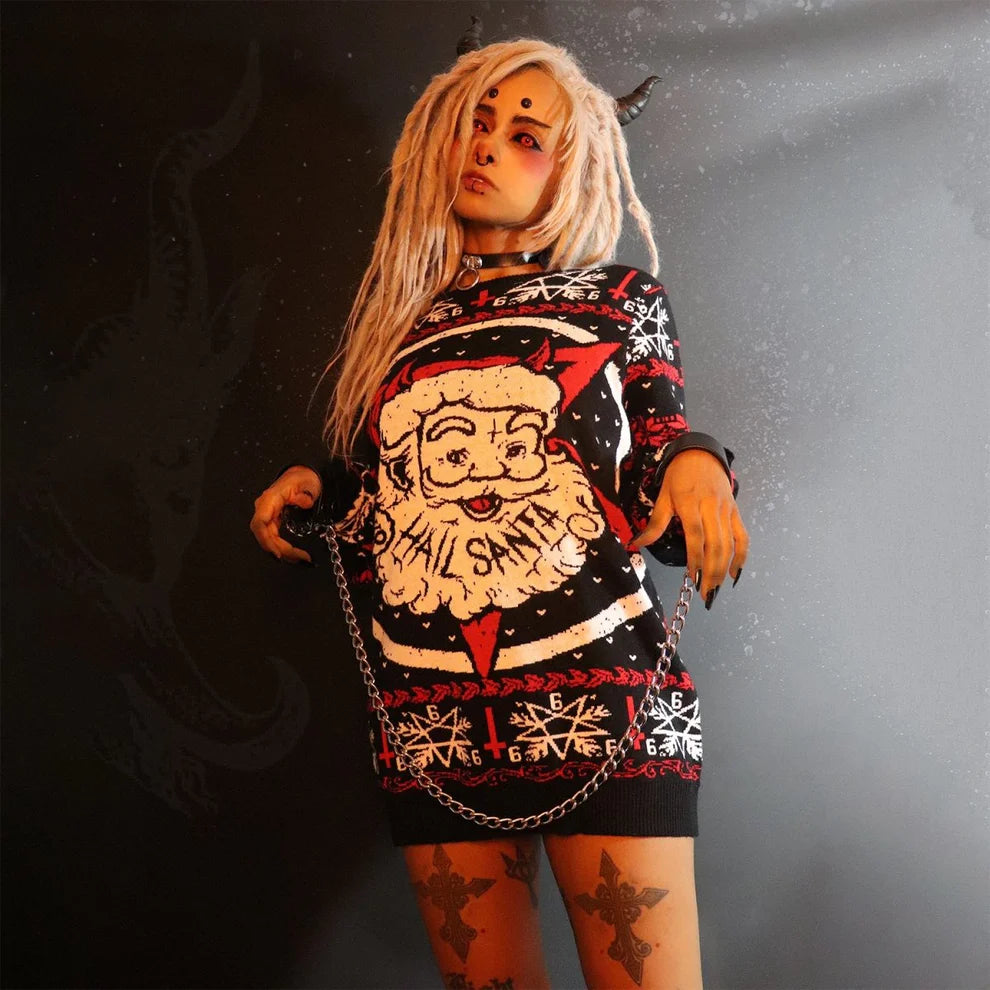 Hail Santa Knit Sweater