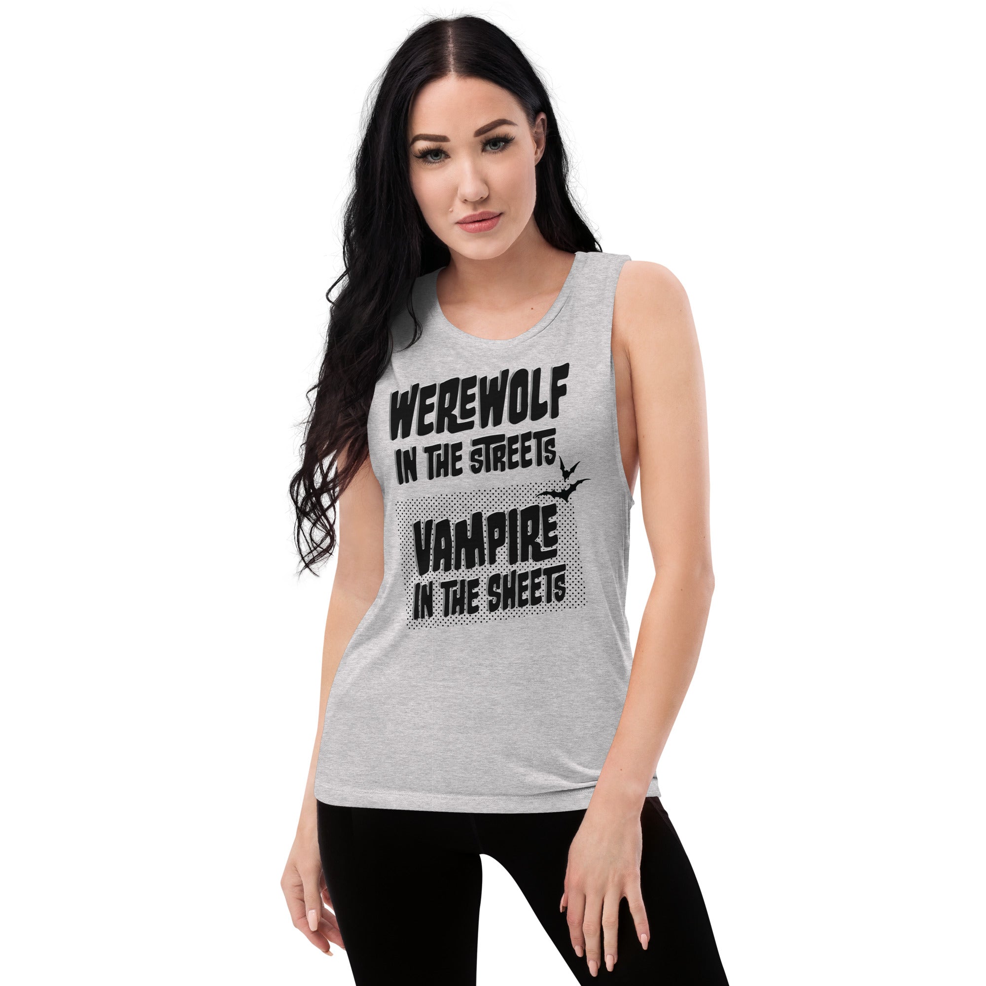 Vampire or Werewolf Ladies’ Muscle Tank