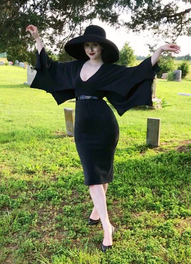 Creature of the Night Wiggle Dress